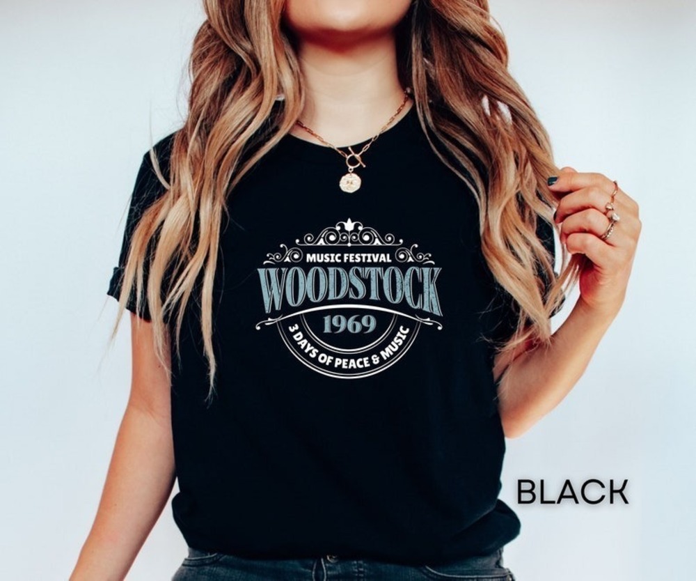 Woodstock Shirt Retro Music Shirt Woodstock T-Shirt